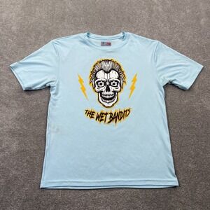 The Wet Bandits A4 Brand Home Alone T-Shirt Unisex Adult Size S Light Blue